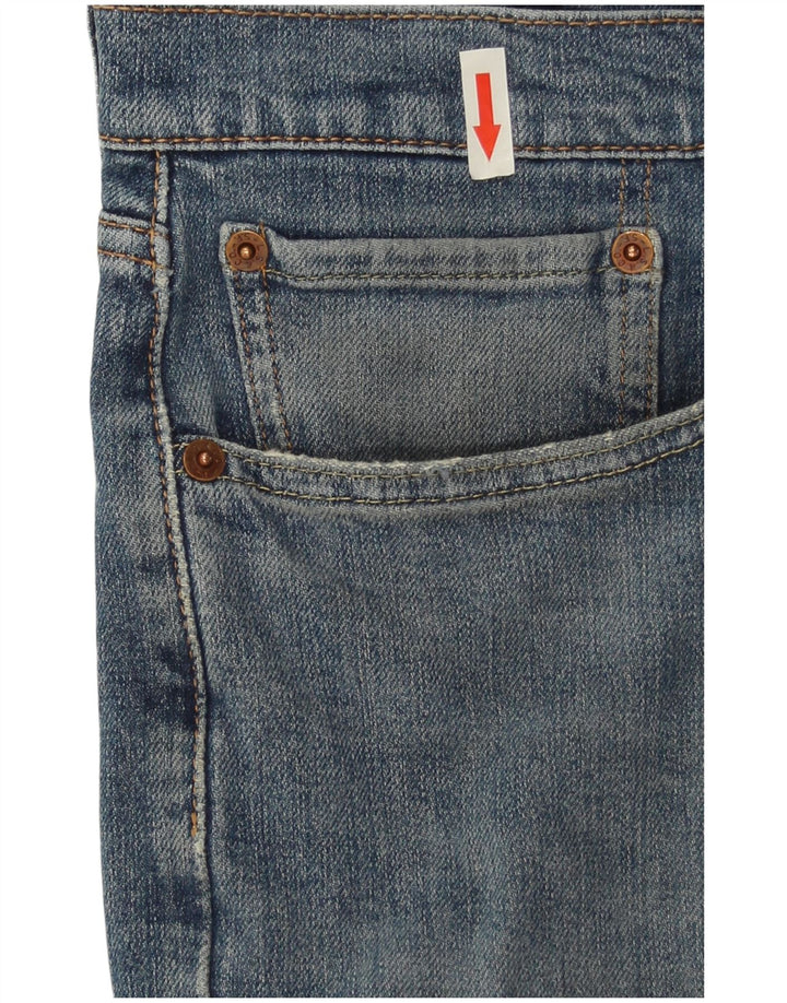 Levi's Herren 502 Tapered Jeans W34 L32 Blaue Baumwolle