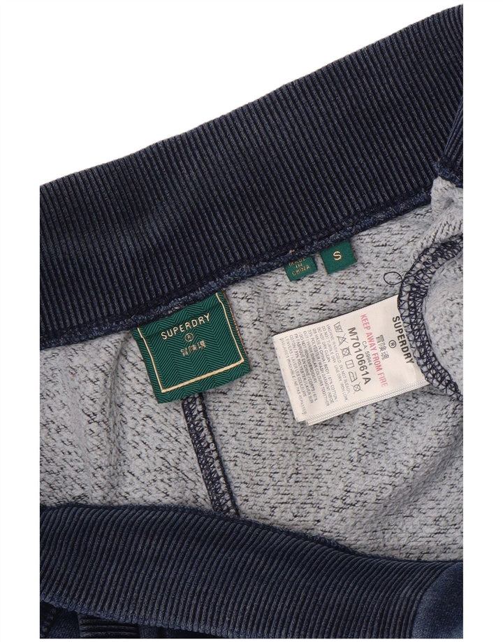 Superdry Herren-Trainingshose, Jogginghose, Größe S, Marineblau, Polyester