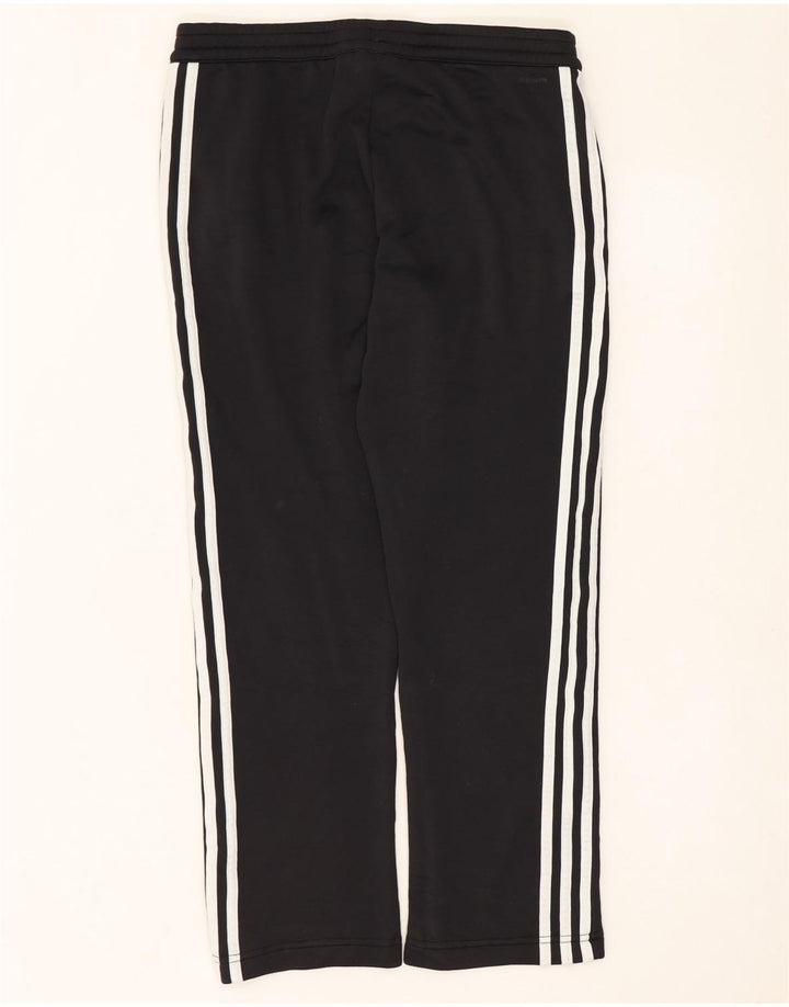Adidas Damen Climalite Trainingshose UK 14 Medium Schwarz Polyester