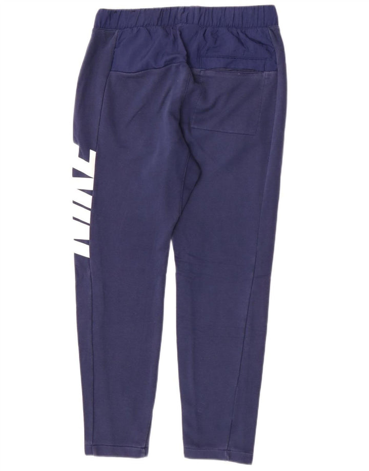 Nike Herren-Trainingshose mit Grafik, Größe S, aus blauer Baumwolle