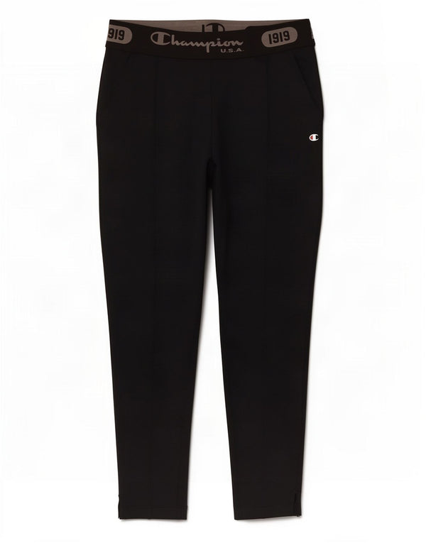 Champion Damen-Trainingshose, UK 12, mittelgroß, Marineblau, Farbblock