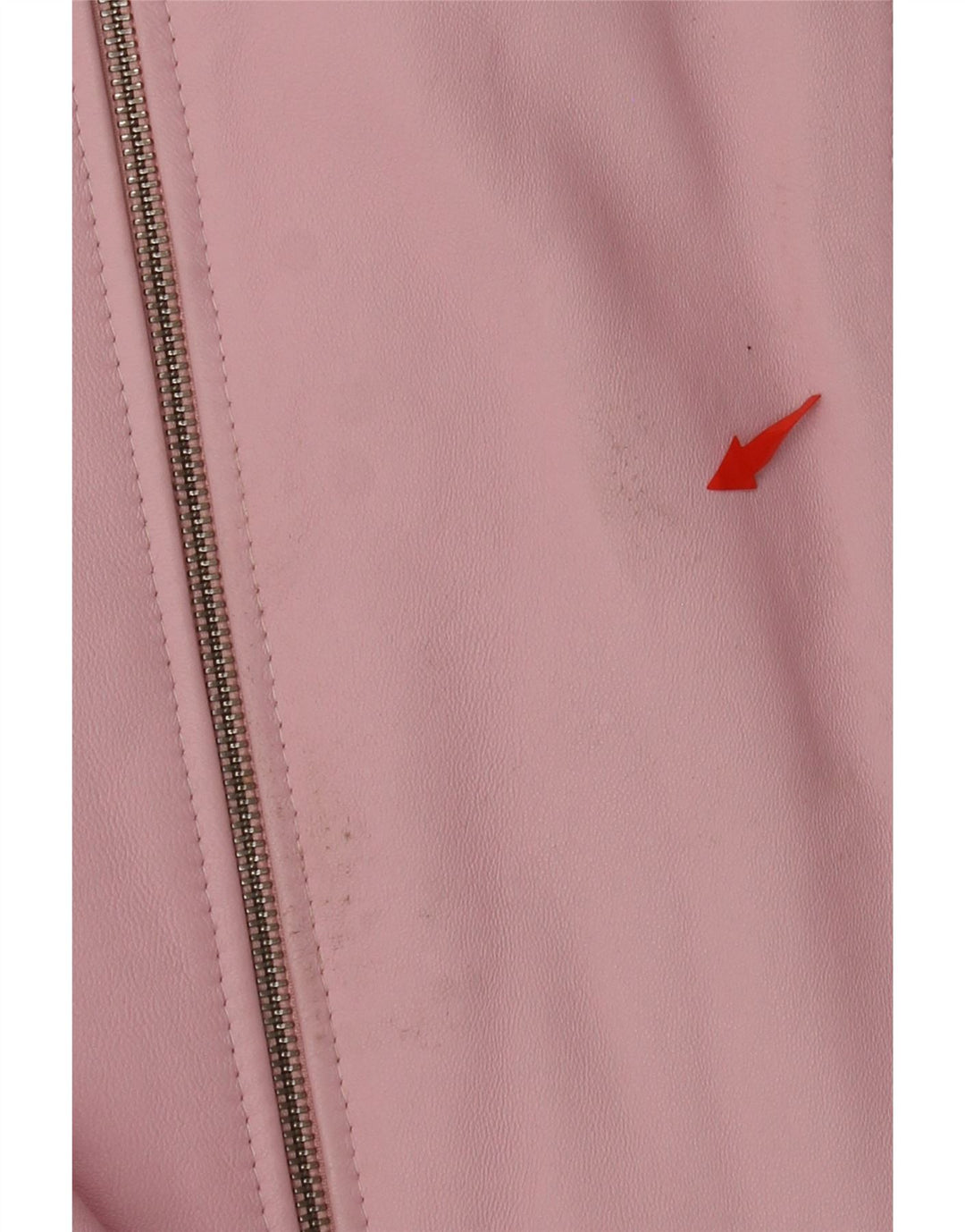 CABRINI Damen Lederjacke UK 16 Großes rosa Leder