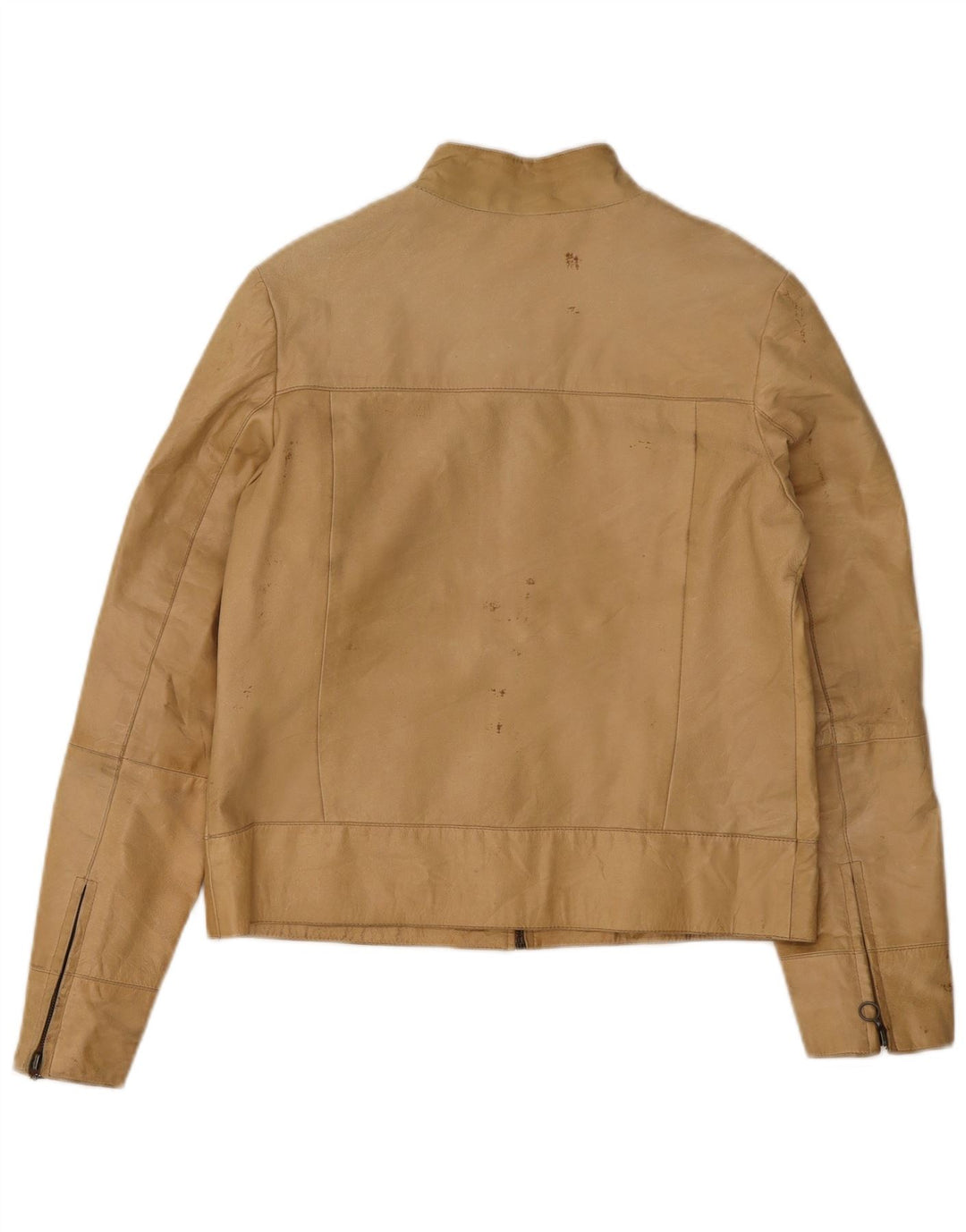 Conbipel Damen Lederjacke IT 44 Medium Beige