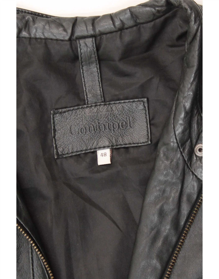 Conbipel Damen Lederjacke IT 48 XL Schwarz