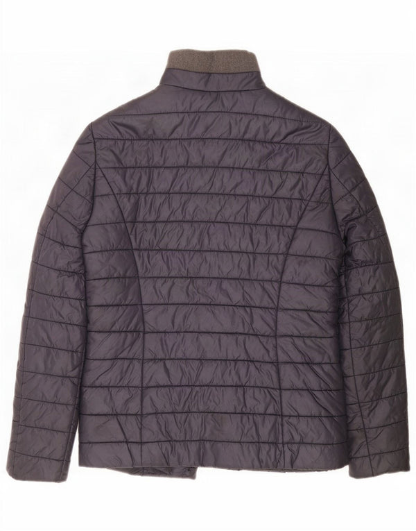 Gerry Weber Damen Wattierte Jacke UK 14 Large Marineblau Polyester