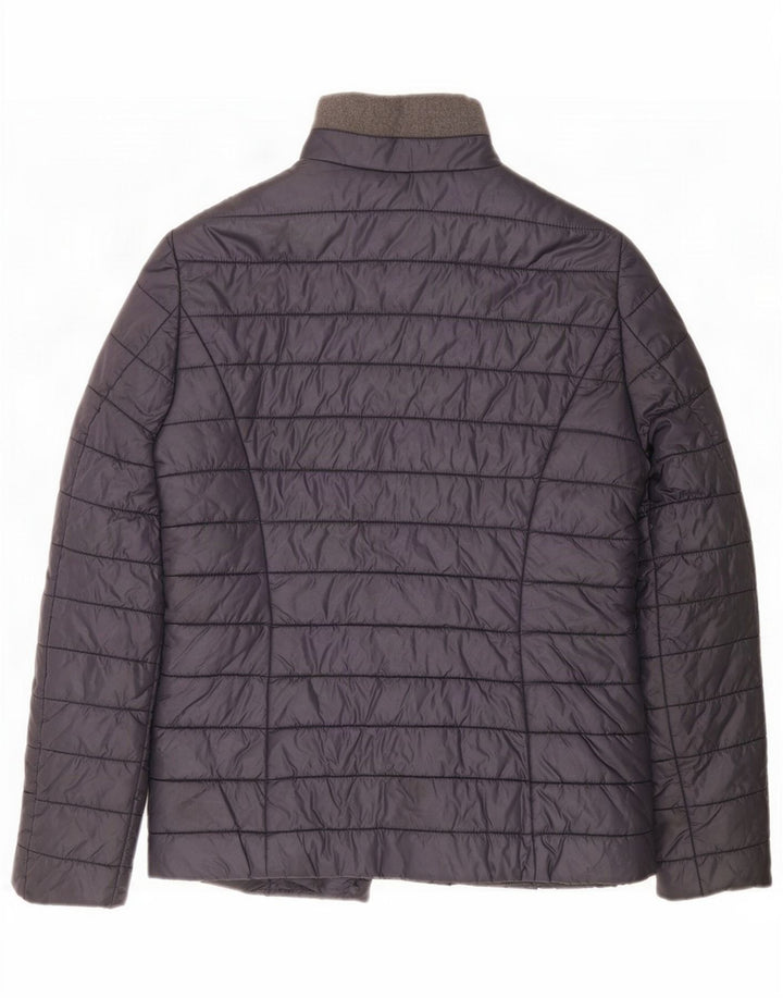 Gerry Weber Damen Wattierte Jacke UK 14 Large Marineblau Polyester