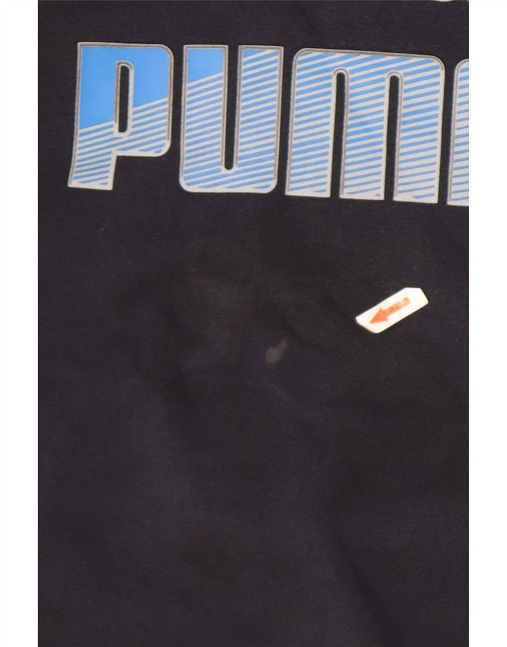 Puma Herren Graphic Hoodie Pullover Medium Schwarz