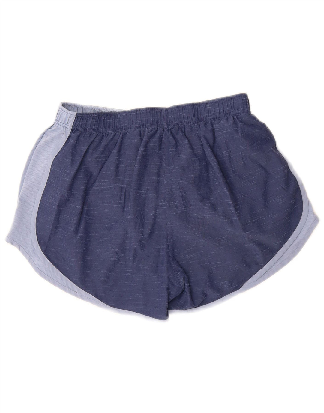 Nike Damen Dri Fit Sportshorts UK 16 Large Blue Colourblock Polyester