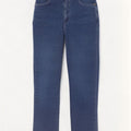 Trussardi Damen Straight Jeans W25 L26 Blau