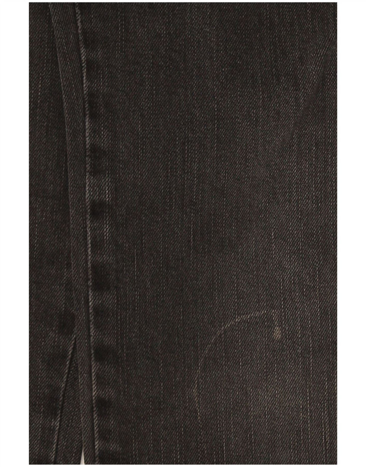 Wrangler Herren Texas Stretch Straight Jeans W32 L30 Schwarze Baumwolle