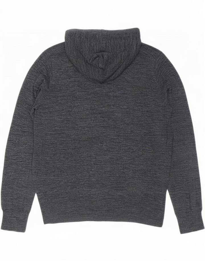 J. Crew Herren-Pullover mit Kapuze, groß, grau gefleckt