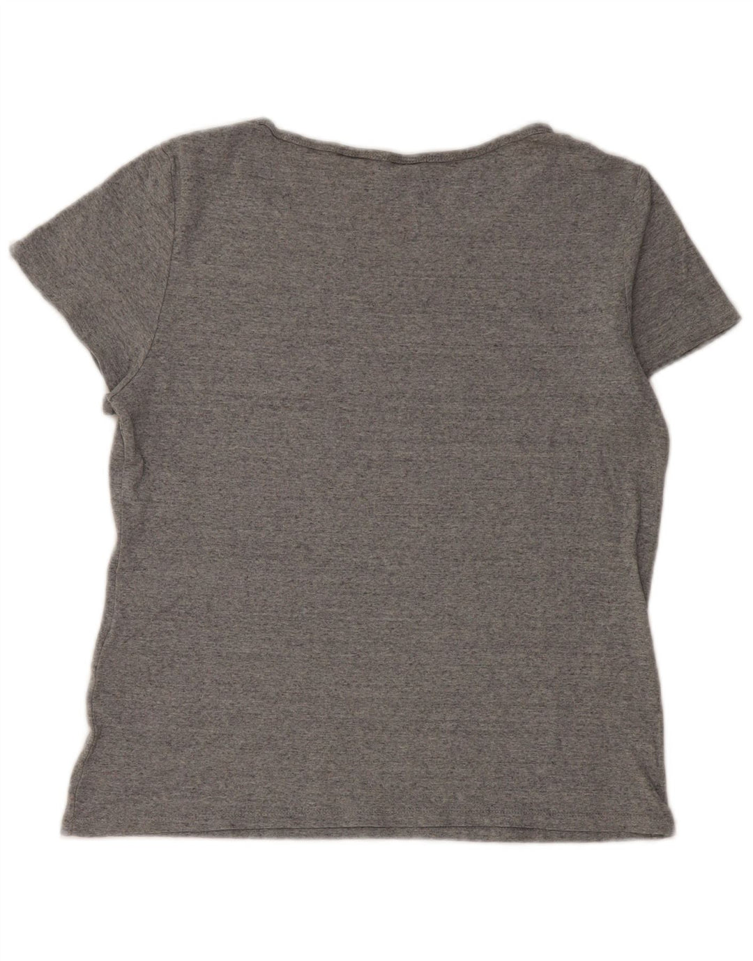Levi's Damen Crop T-Shirt Top XL Grau gefleckte Baumwolle
