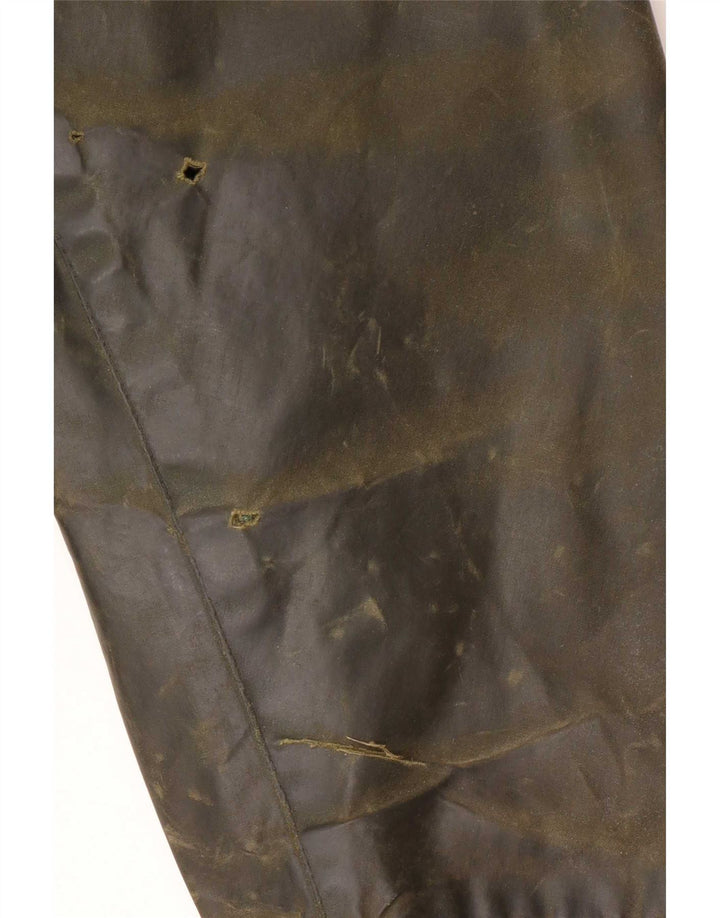 Barbour Herren Bedale gewachste Baumwolljacke UK 46 XL Khaki