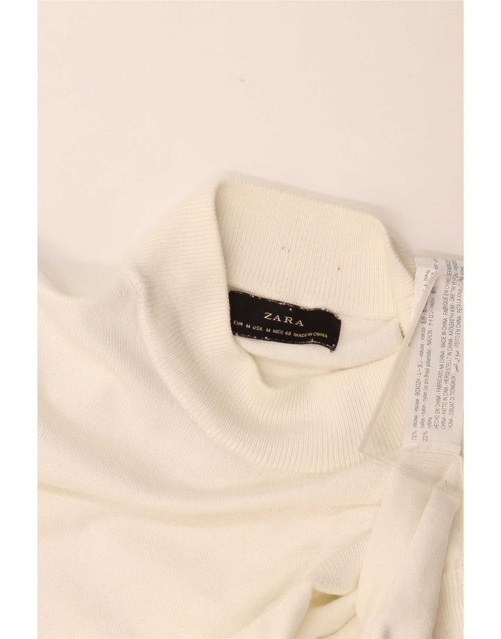 Rollkragenpullover für Herren von Zara, mittelbeige Viskose