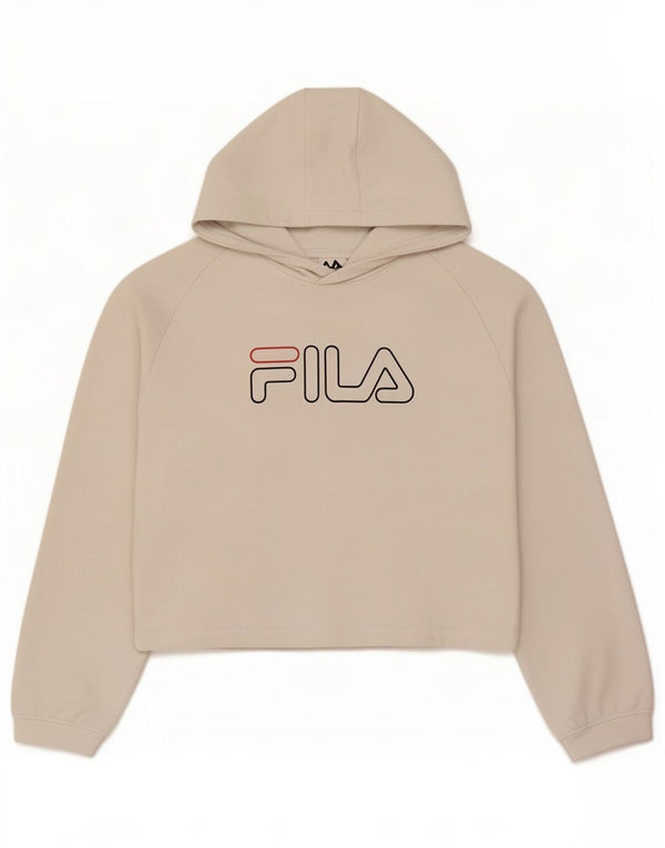 Fila Mädchen-Kapuzenpullover mit Grafik, 13–14 Jahre, weiße Baumwolle