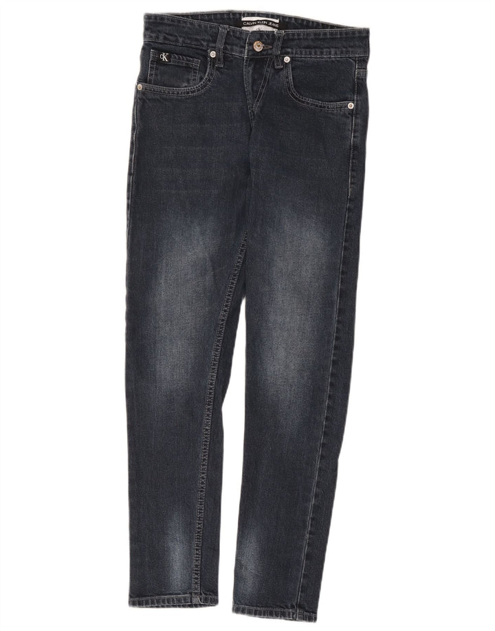 Calvin Klein Herren Slim Jeans W30 L28 Marineblau Baumwolle