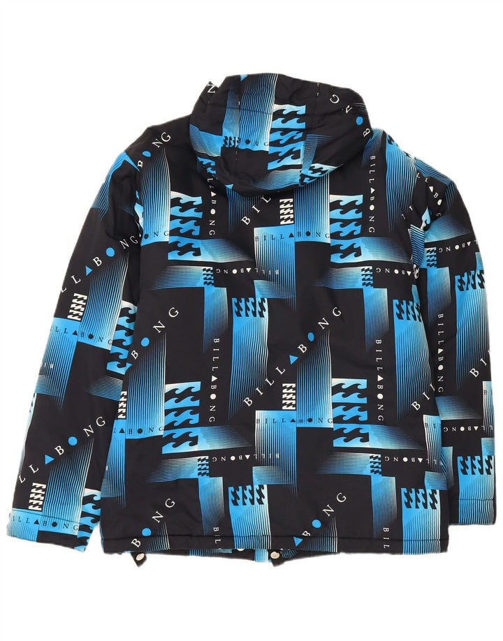 Billabong Herren Graphic Windjacke UK 38 Mittelblau Geometrisch