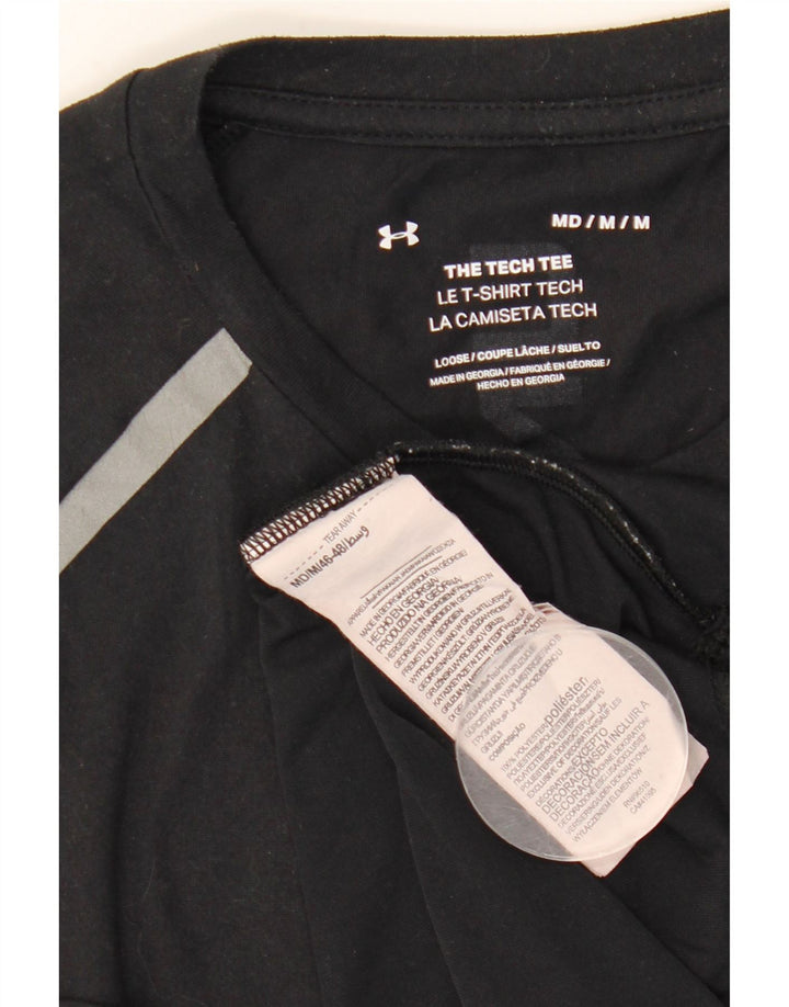 Under Armour Herren-T-Shirt mit Grafik, Mittelschwarzes Polyester