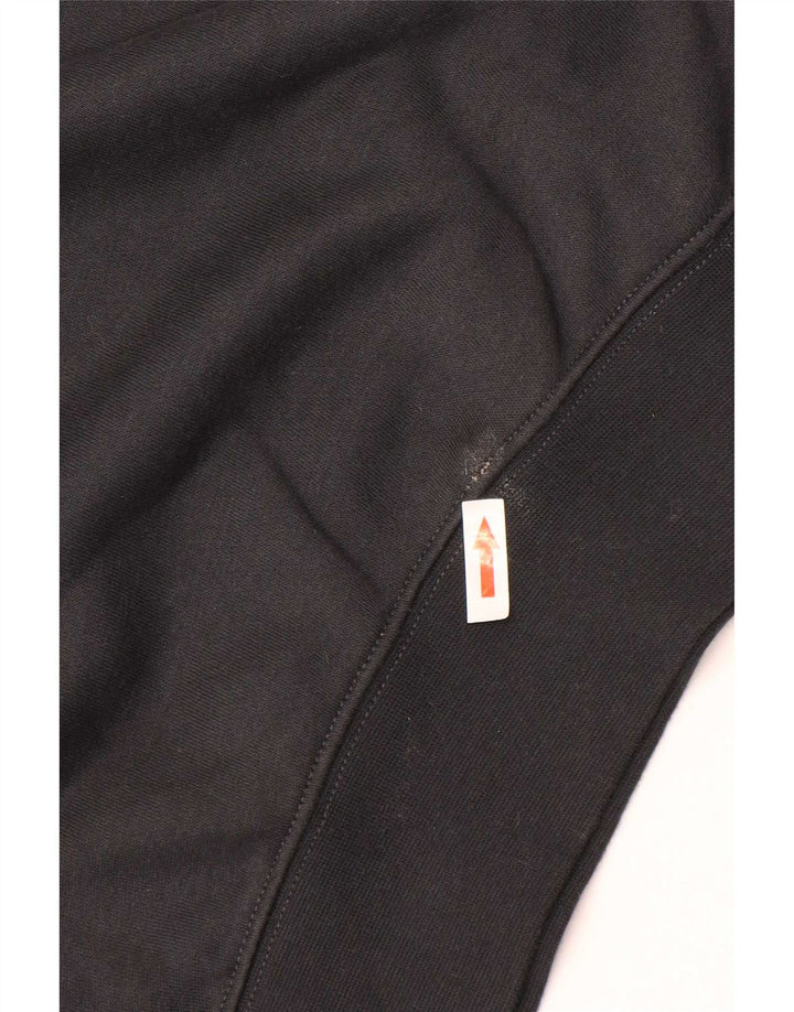 Nike Mädchen-Sweatshirt mit übergroßem Grafikmotiv, 10–11 Jahre, mittelgroß, Schwarz