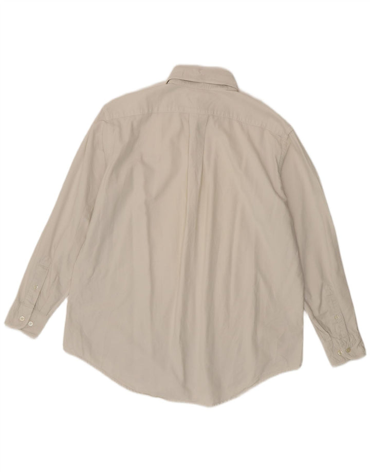 B.D. Baggies Herrenhemd XL aus weißer Baumwolle