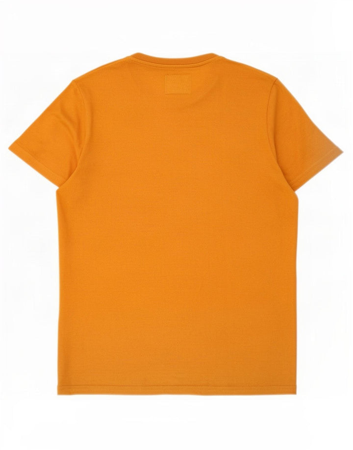 Superdry Herren Grafik-T-Shirt-Oberteil, Größe L, Orange, Baumwolle