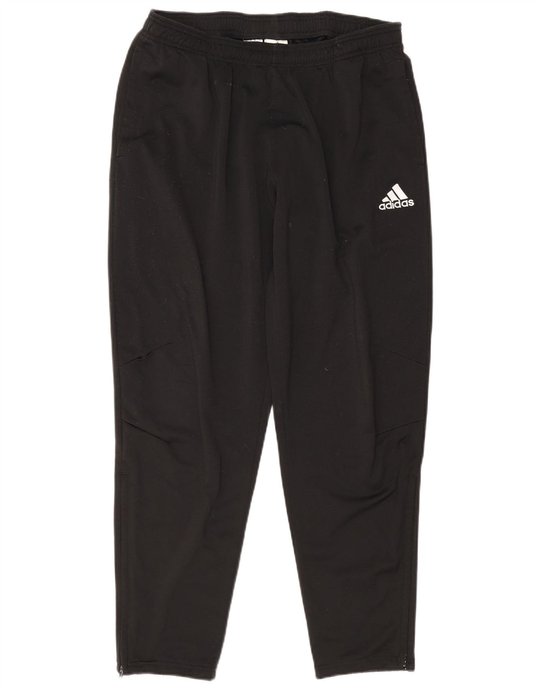 Adidas Herren-Trainingshose, groß, aus schwarzem Polyester