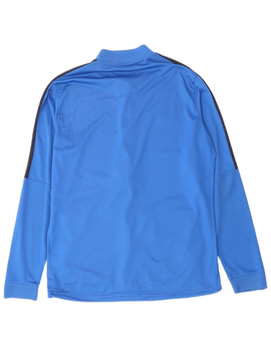 NIKE Herren Dri Fit Trainingsanzug Top Jacke XL Blau Colourblock Polyester
