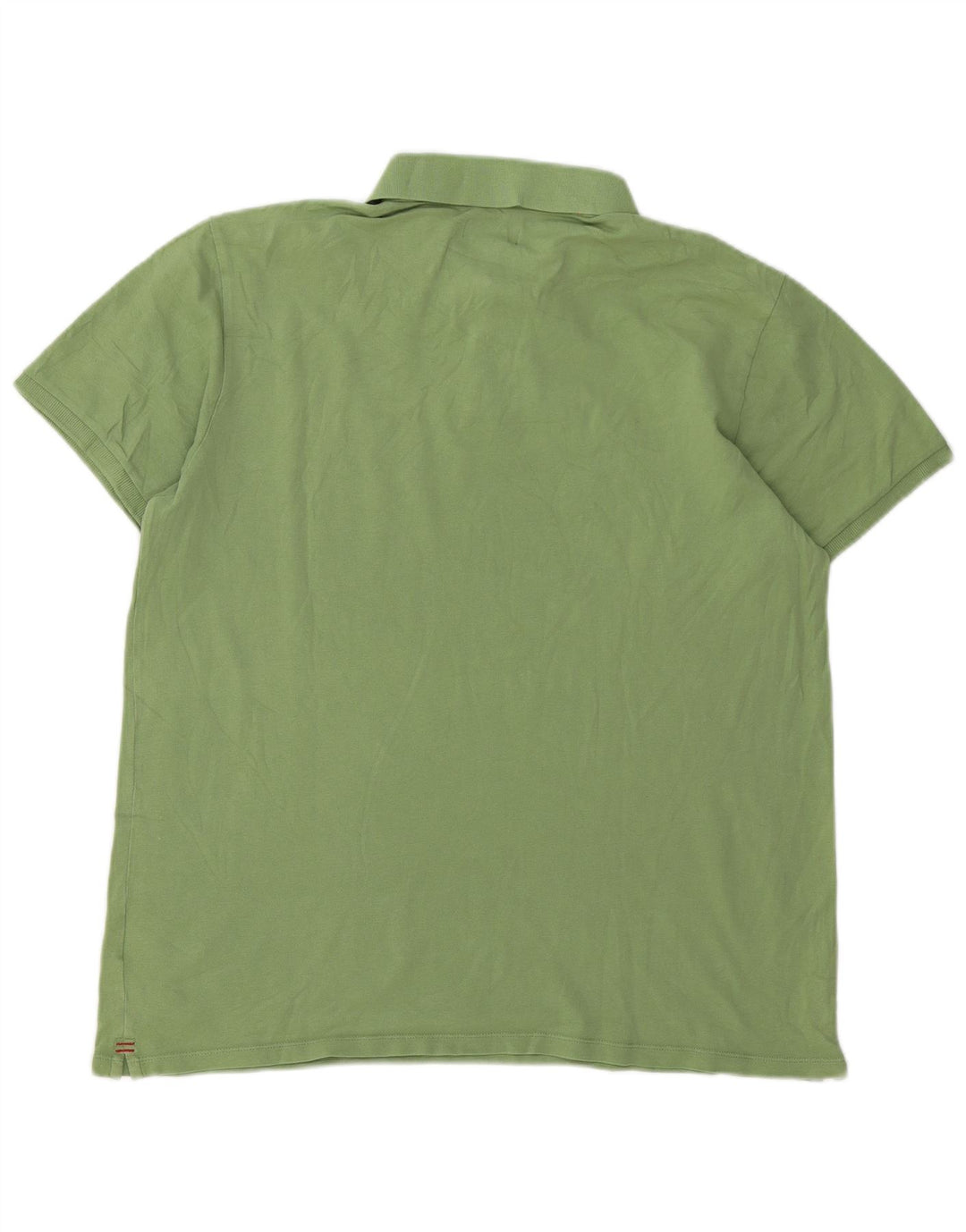 Woolrich Herren Poloshirt XL Grüne Baumwolle