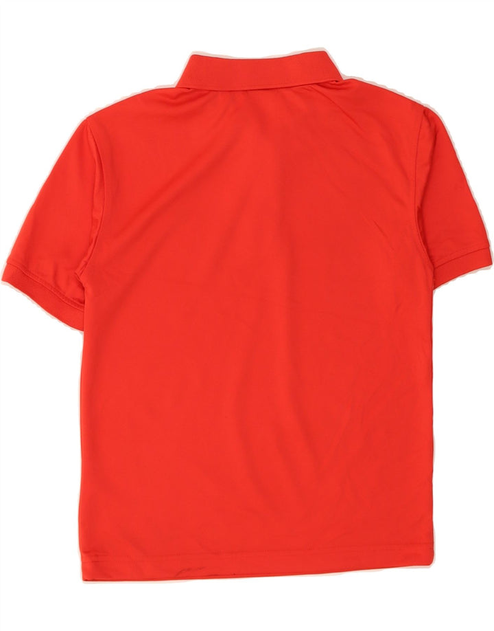 IZOD Boys Polo Shirt 10-11 Years Large  Red Polyester Vintage Izod and Second-Hand Izod from Messina Hembry 