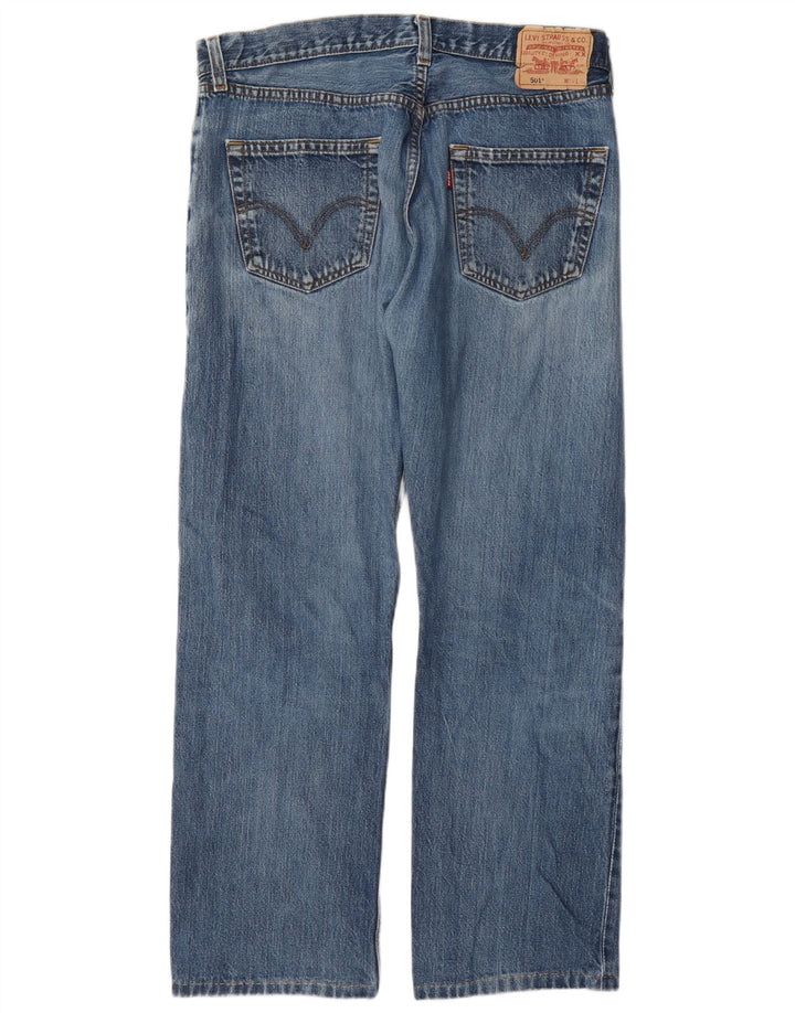 Levi's Herren 501 Straight Jeans W34 L30 Blau
