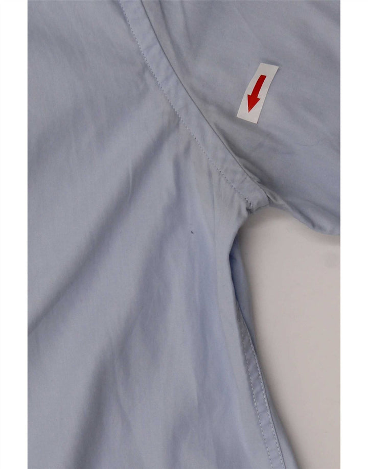 Paul Smith Herrenhemd Größe 38 15 mittelblaue Baumwolle