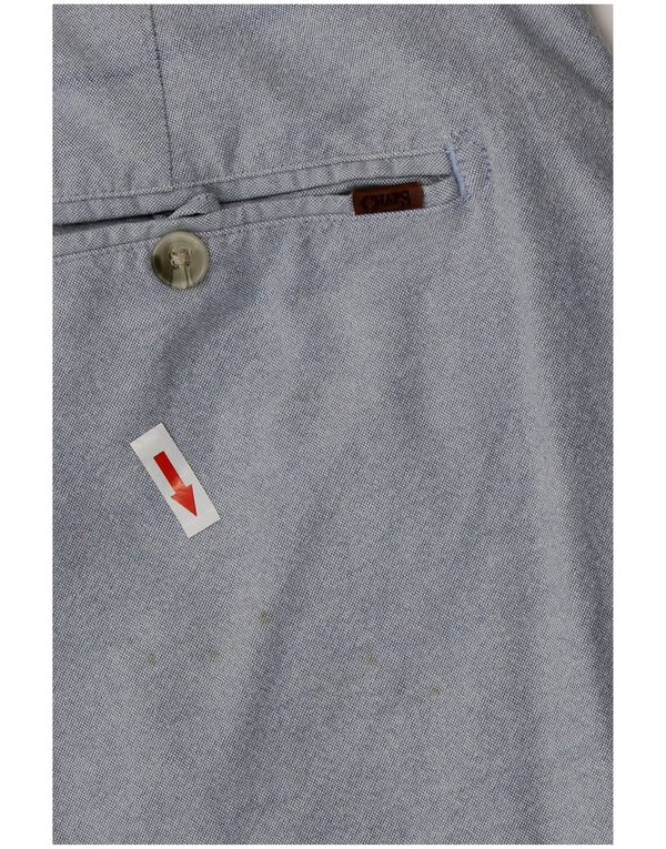 Chaps Herren-Chino-Shorts, W38, XL, Blau, Baumwolle