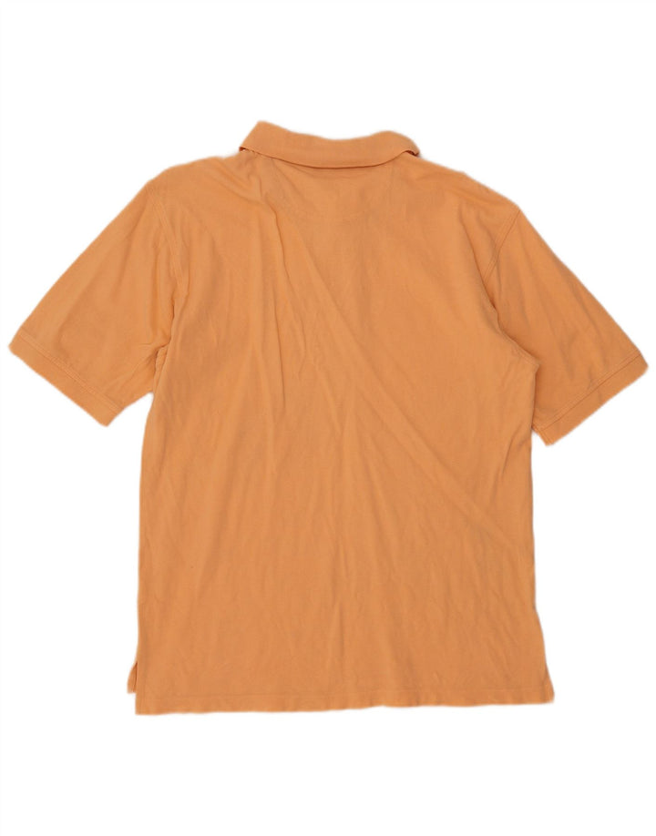 IZOD Herren Poloshirt Mittelorange Baumwolle