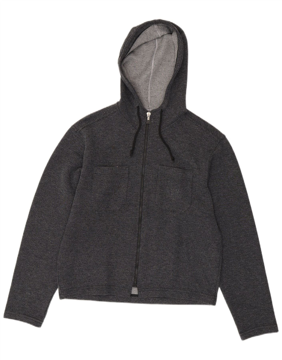 LEVI'S Damen Zip Hoodie Pullover UK 14 Mittelgrau
