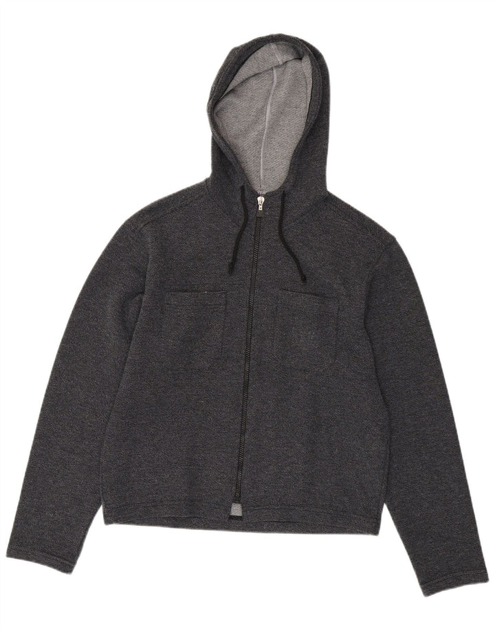 LEVI'S Damen Zip Hoodie Pullover UK 14 Mittelgrau
