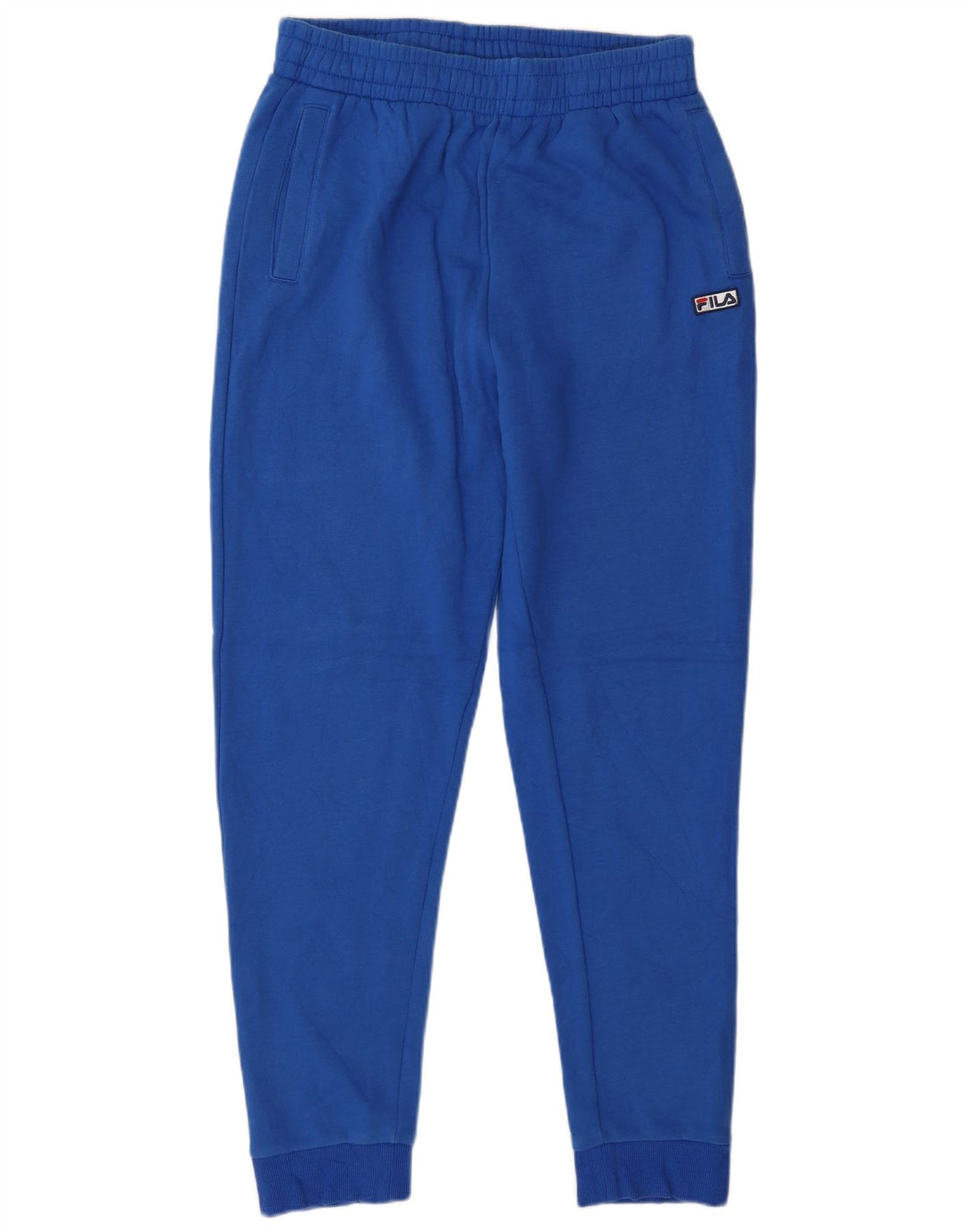 Fila Herren-Trainingshose, Jogginghose, klein, blau, Baumwolle
