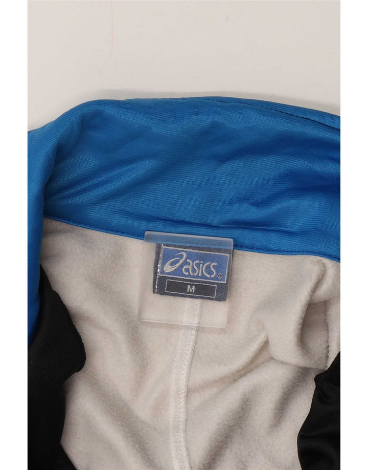Asics Herren-Trainingsanzugoberteil mit Grafik, Mittelschwarz, Farbblock