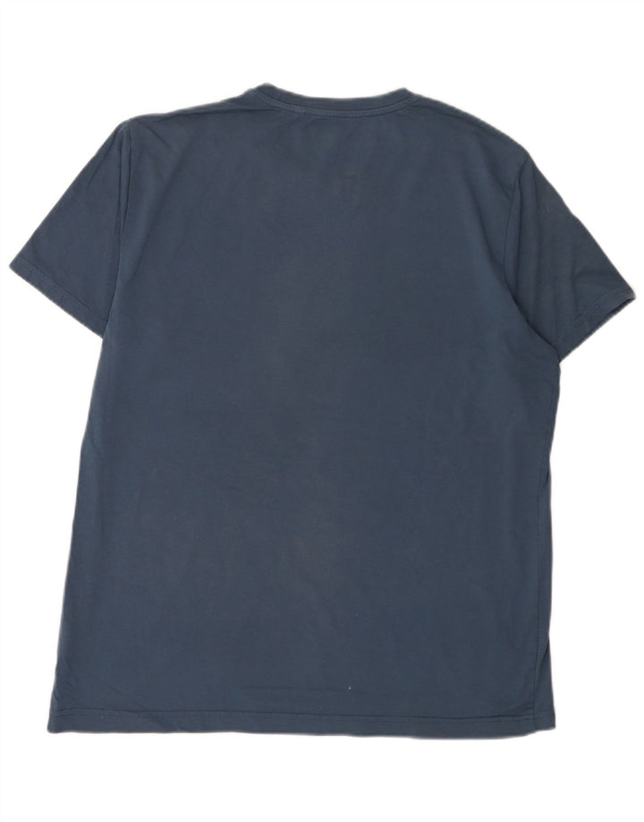 Penguin Herren-T-Shirt mit Grafik, XL, Blau, Baumwolle