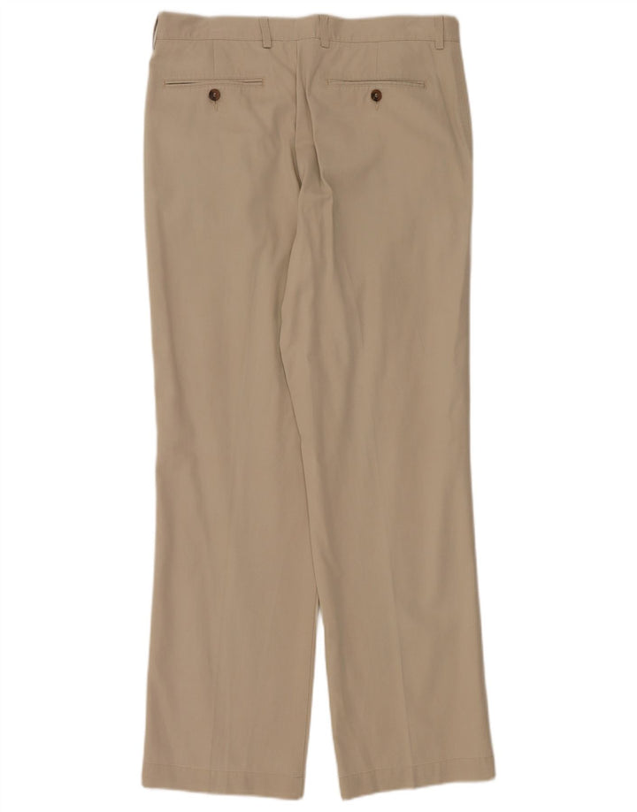 Marks & Spencer Herren-Chinohose mit Pegged, W34, L31, Beige, Lyocell