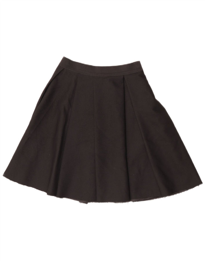 Cos Damen ausgestellter Rock EU 36 Small W26 Schwarz Polyester