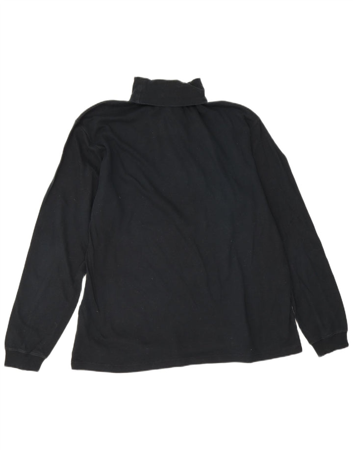 Champion Herren Top Langarm 2XL Schwarz Baumwolle