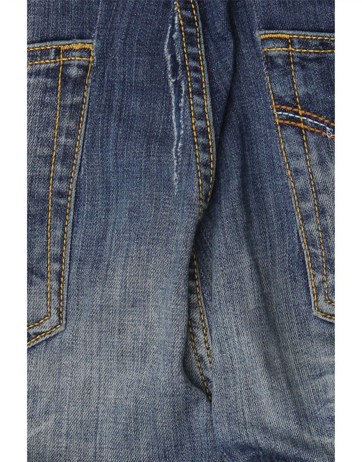 Zu Elements Herren Slim Jeans W40 L30 Blaue Baumwolle