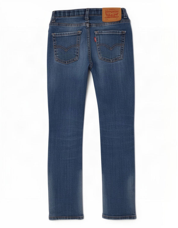 Levi's Jungen 510 Skinny Jeans 7–8 Jahre W24 L22 Blau