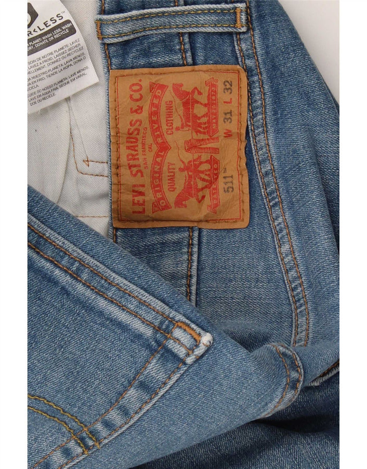 Levi's Herren 511 Slim Jeans W31 L26 Blau