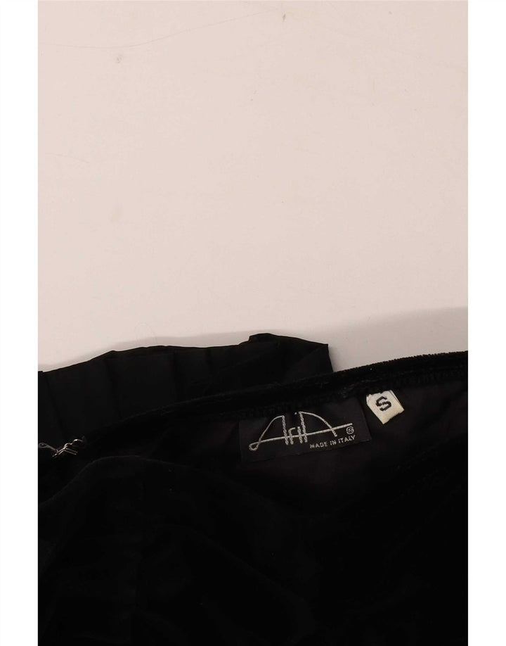 Trägerloses Damenkleid von Aria, Größe S, Schwarz, Farbblockgröße 40