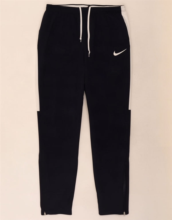 Nike Herren Dri Fit Trainingshose XL Marineblaues Colourblock-Polyester