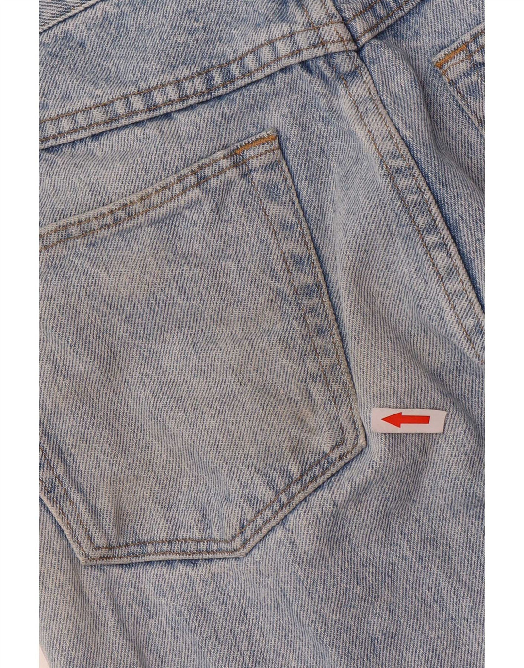 Wrangler Damen Straight Jeans W30 L32 Blaue Baumwolle
