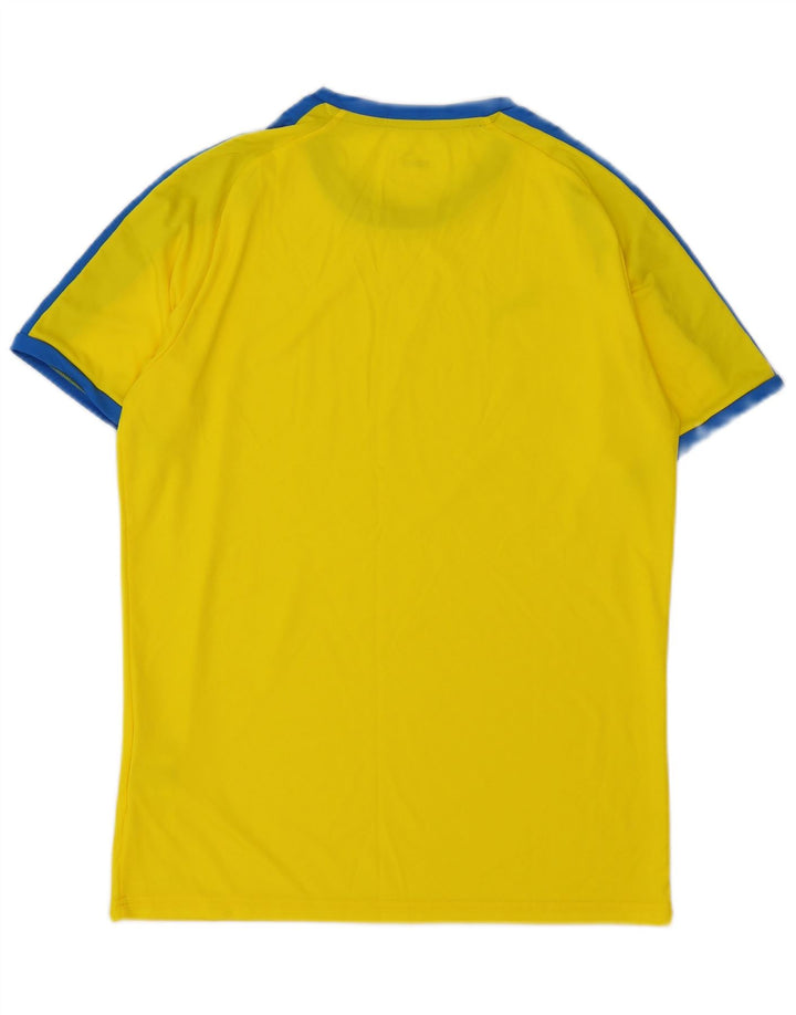 Puma Herren T-Shirt Top Mittelgelbes Colourblock-Polyester