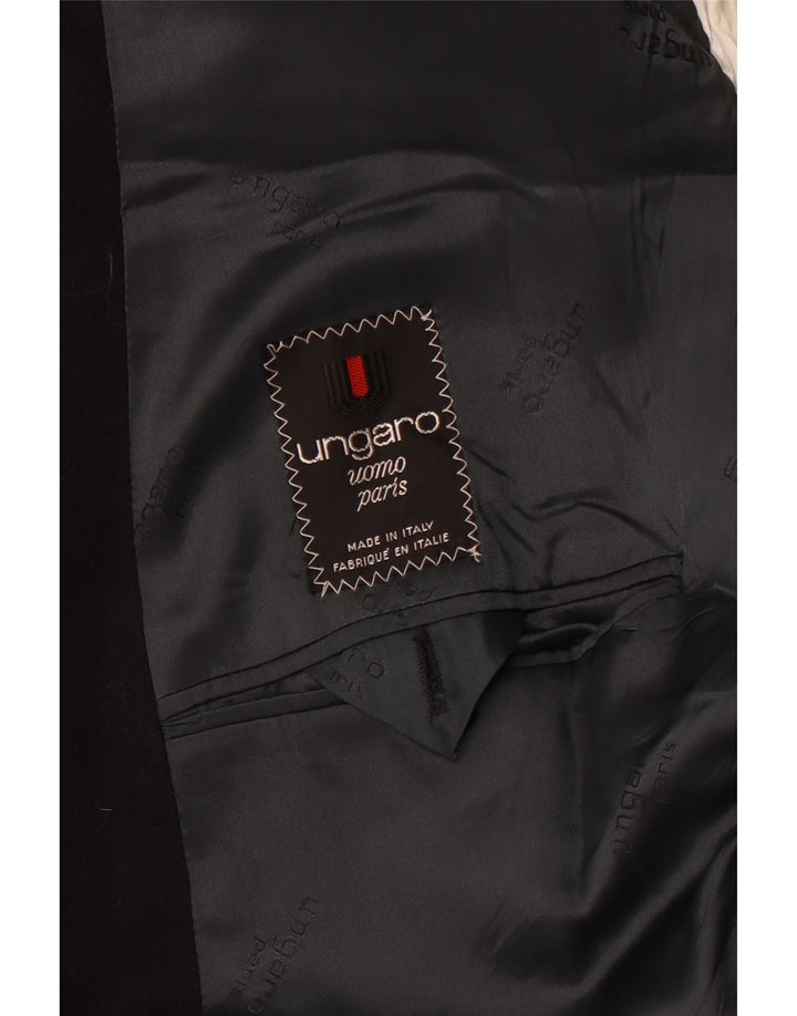 UNGARO Zweireihiger Blazer für Herren, Gr. 40, Marineblau