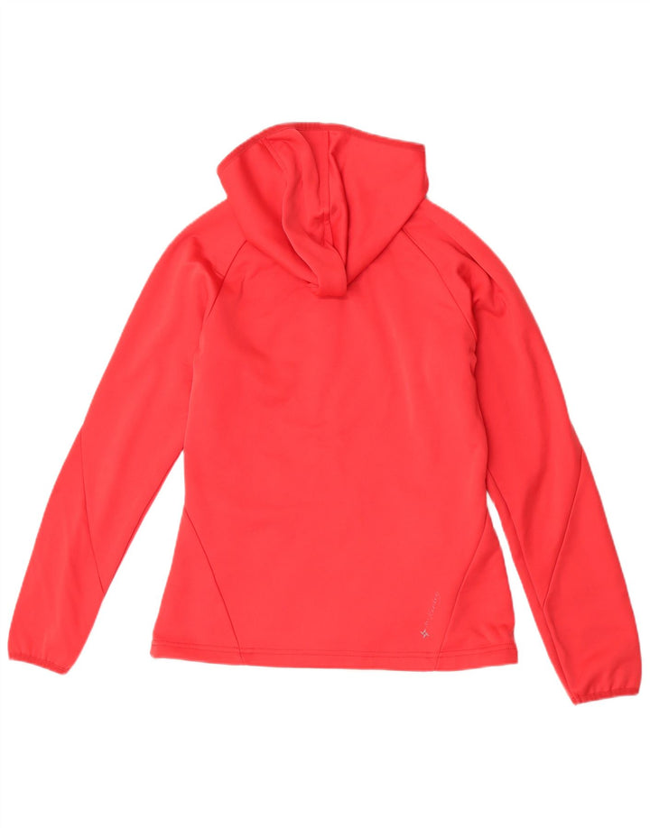 McKinley Damen-Kapuzenpullover mit Reißverschluss, UK 10, Größe S, Rot, Polyester
